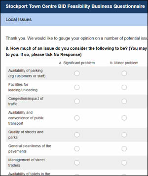 Stockport Business Improvement District (BID) Overview